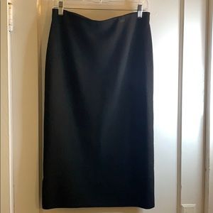 Ann Taylor black pencil knit skirt
